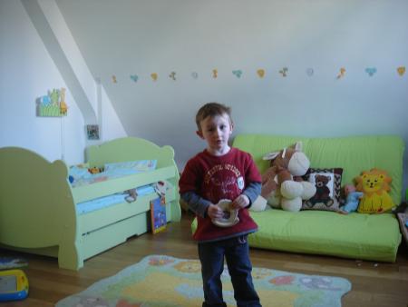 La chambre d'Alexis maintenant 