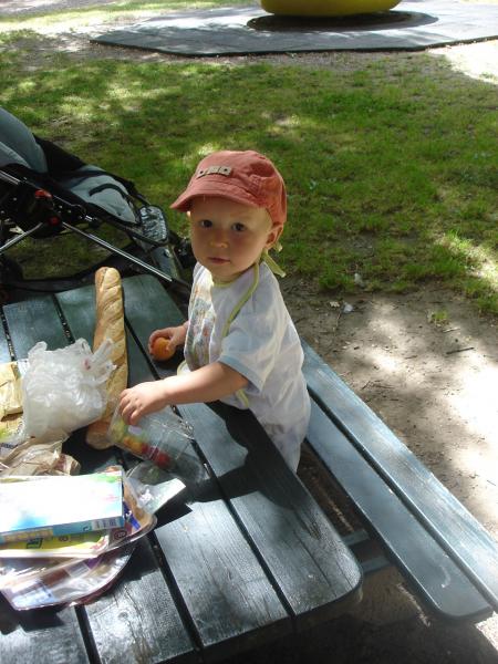 Un ch�teau o� on peut pique-niquer