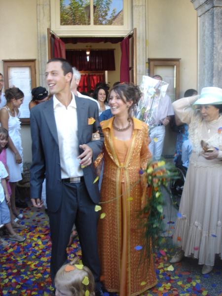 Emilie et Malik le 19 juillet